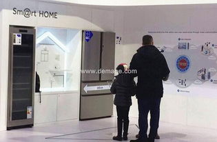 德馬吉德國展覽公司精心設(shè)計海爾2015cebit展臺